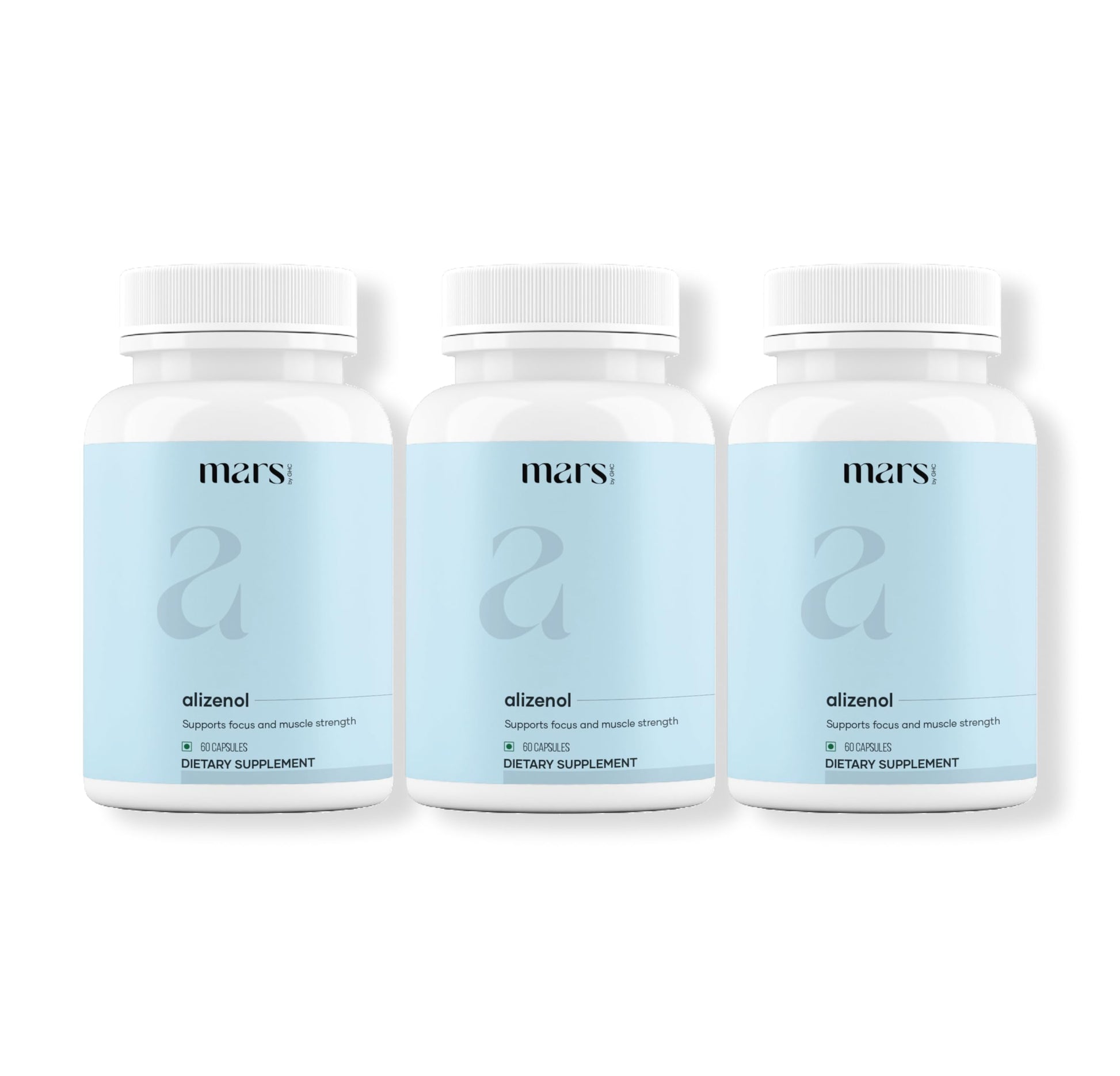 Mars Alizenol Capsules - 60 Capsules | (Pack of 3) mars by GHCAu supplements