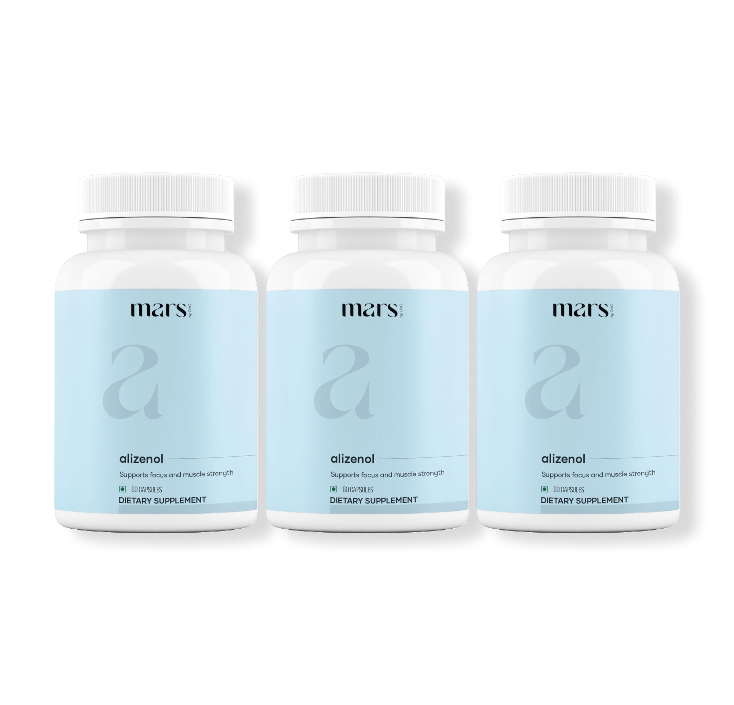 Mars Alizenol Capsules - 60 Capsules | (Pack of 3) mars by GHCAu supplements