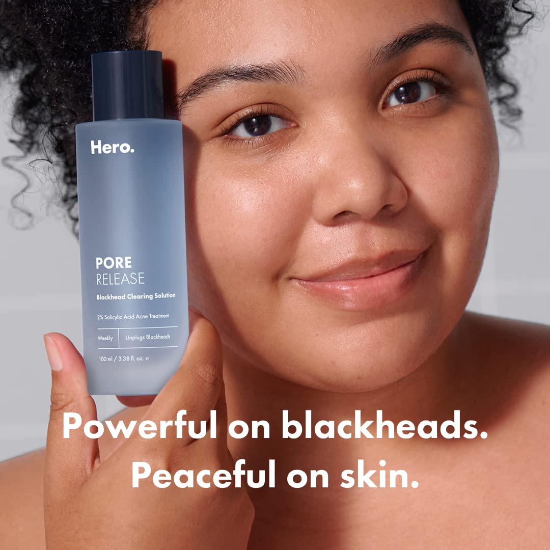 Hero Cosmetics Pore Release Blackhead Clearing Solution - Exfoliating Toner Featuring BHA HERO COSMETICSAu supplements