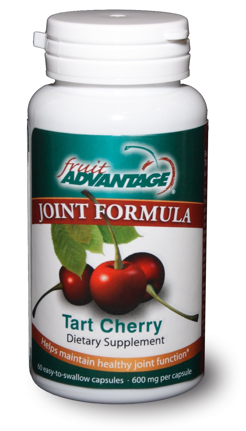 Fruit Advantage Montmorency Tart Cherry Capsules Joint Formula 1200 mg per Serving - 60 Vegetarian Capsules Fruit AdvantageAu supplements