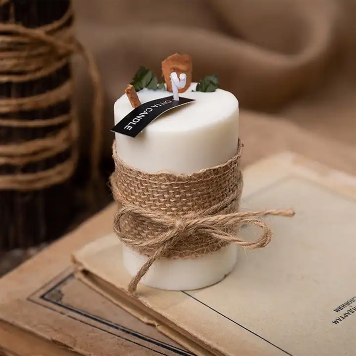 Scented Candles, Natural Soy Wax with Essential Oils, 8 Oz - Long-Lasting Aroma, Aromatherapy Candles GenericAu supplements