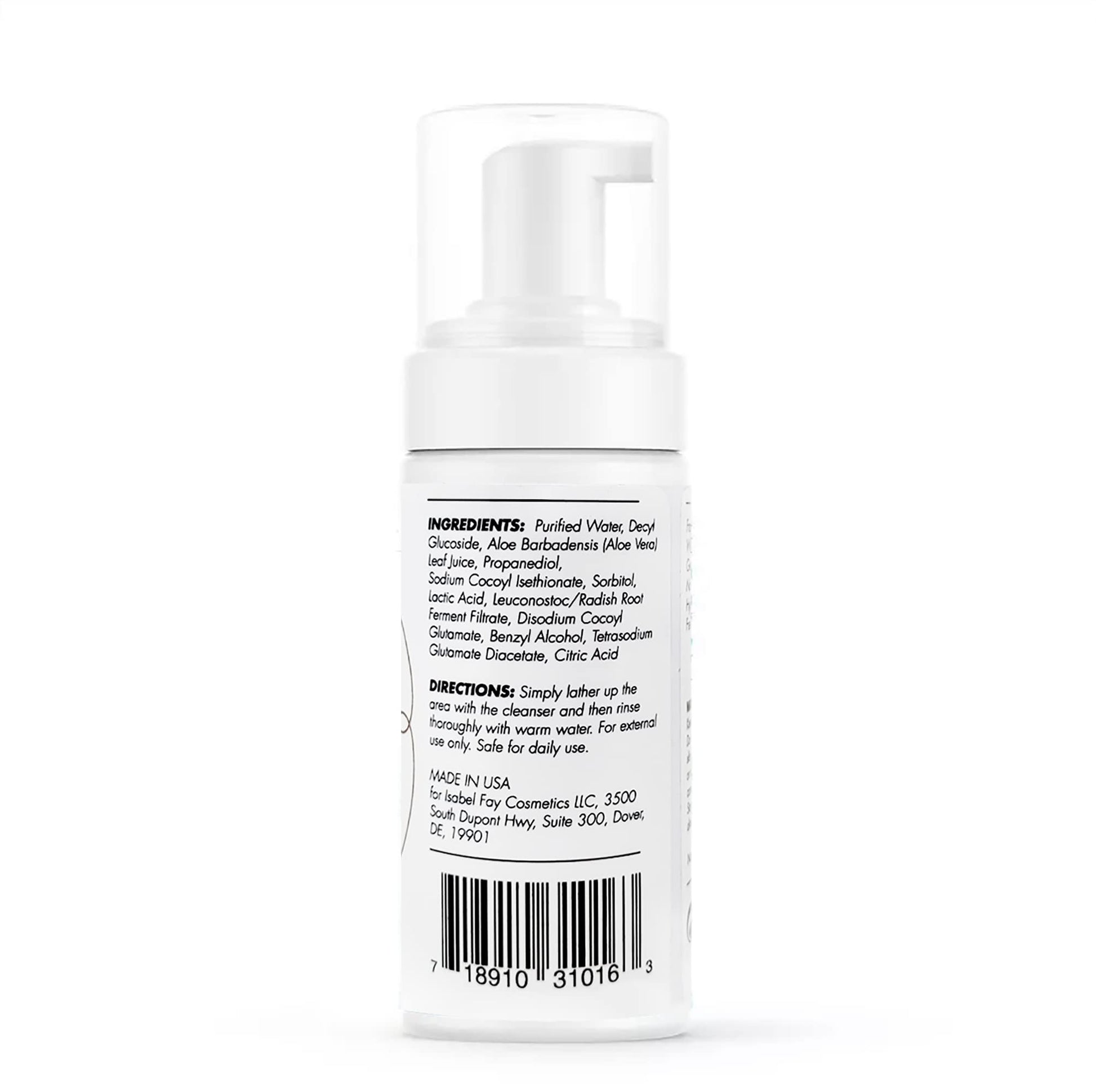 Isabel Fay ph Balanced Feminine Intimate Foam Wash gentle and safe for sensitive skin Isabel FayAu supplements