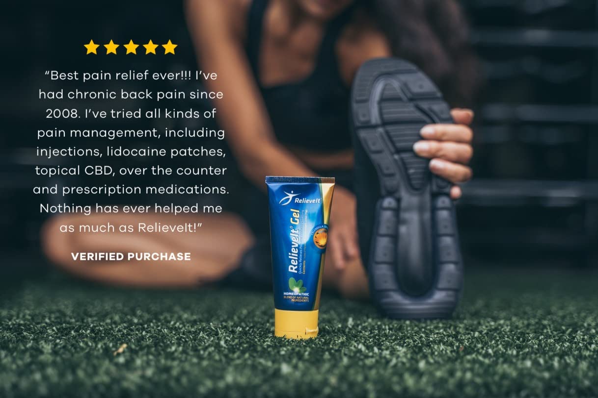 Relieveit Fast-Absorbing Botanical Topical for Everyday Muscle & Joint Comfort RelieveitAu supplements