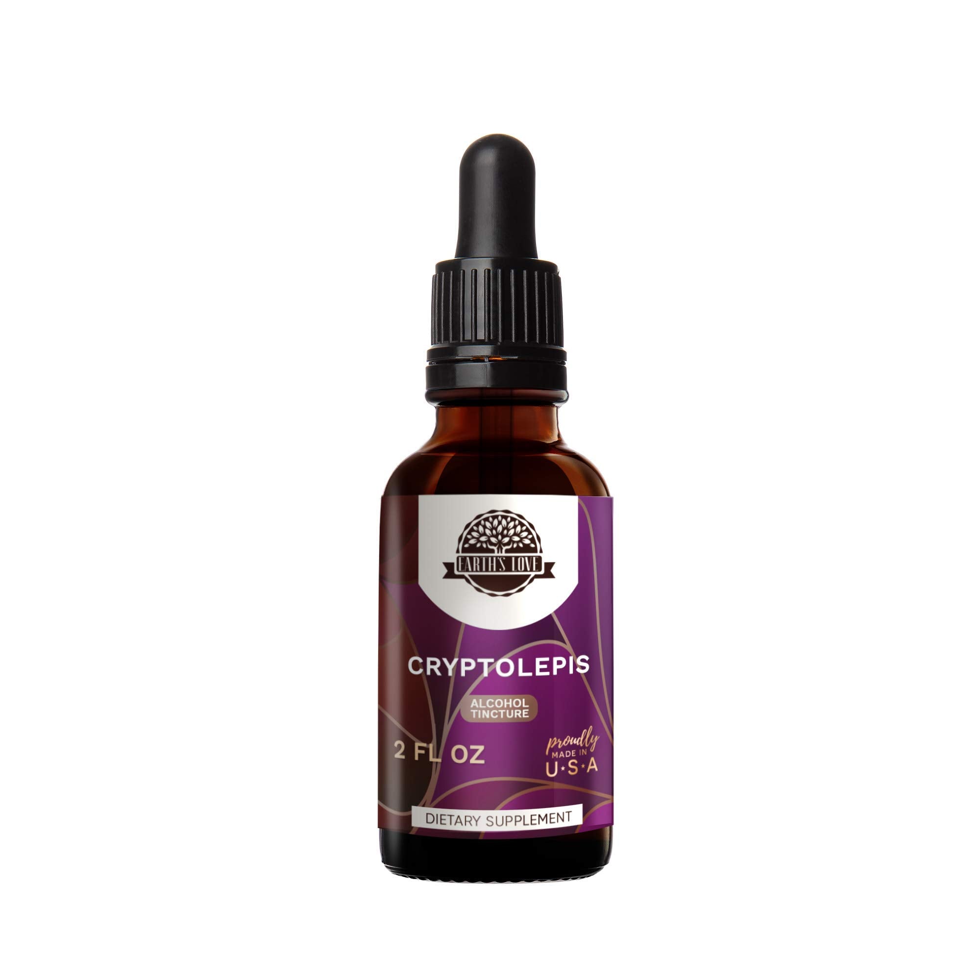 Earth's Love - Cryptolepis Alcohol Herbal Extract Tincture, Super-Concentrated Wildcrafted Cryptolepis HerbEraAu supplements