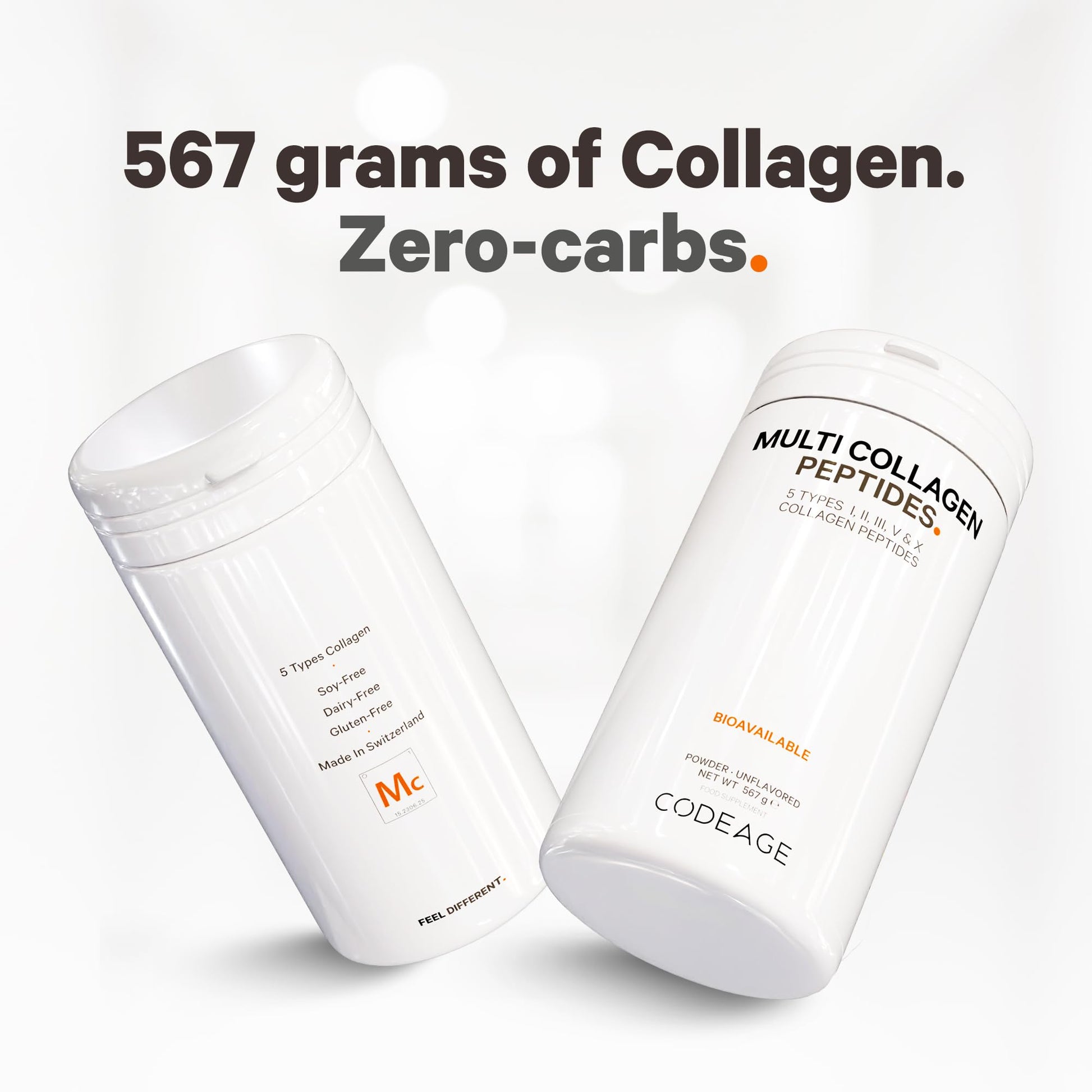 Codeage Multi Collagen Protein Powder Peptides, 2-Month Supply, Hydrolyzed, Type I, II, III, V, X Grass Fed CodeageAu supplements