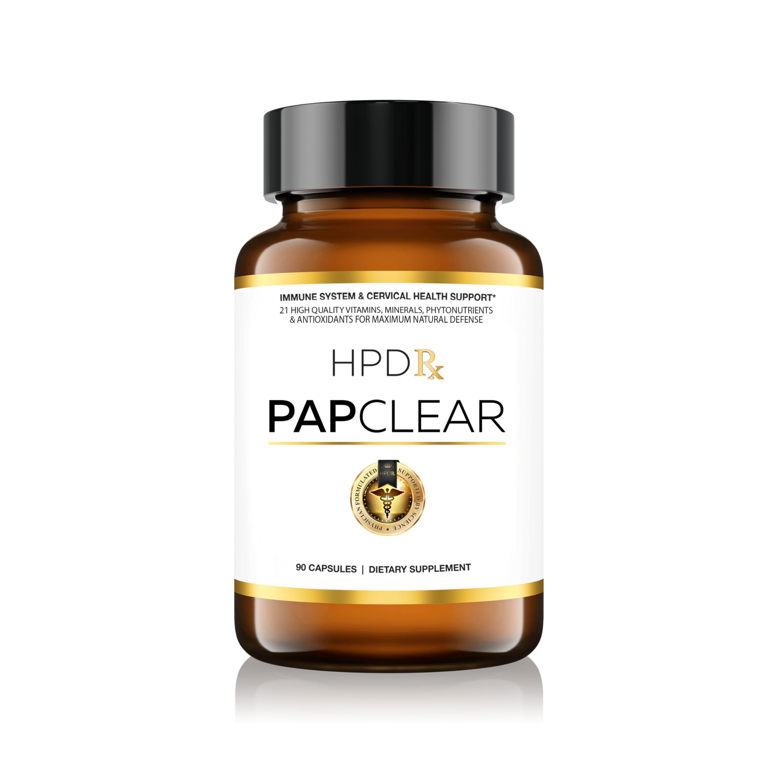 HPD Rx PAPCLEAR Physician Formulated | All Natural HPV Immune Support Supplement HPD RxUS supplements