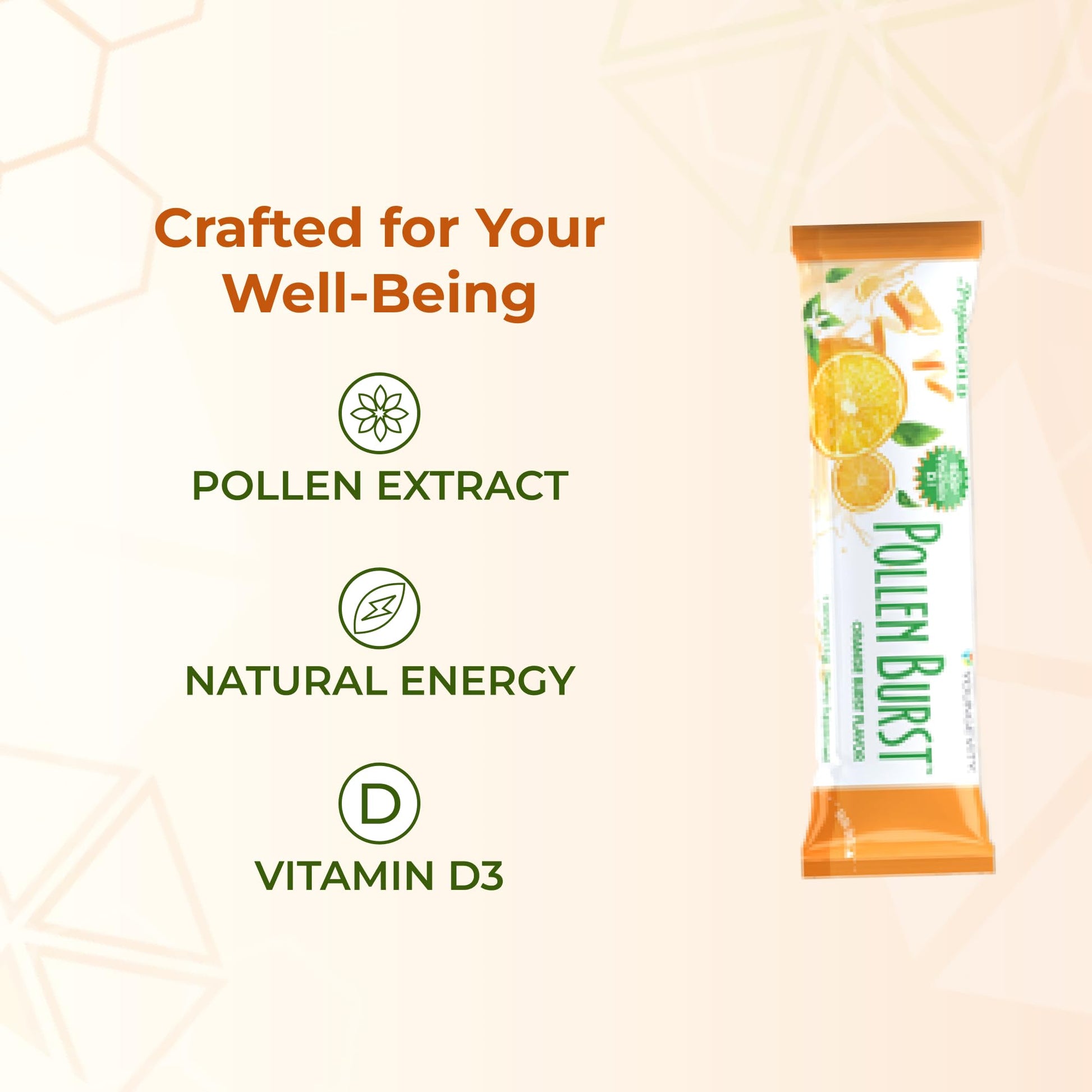 Youngevity ProJoba Pollen Burst™ - Clean Natural Energy Supplement w/Green Tea, Pollen Extract, GliSODin® - Increase Focus, Brain Boost, Endurance, Mental Clarity (30 Sticks) YoungevityAu supplements