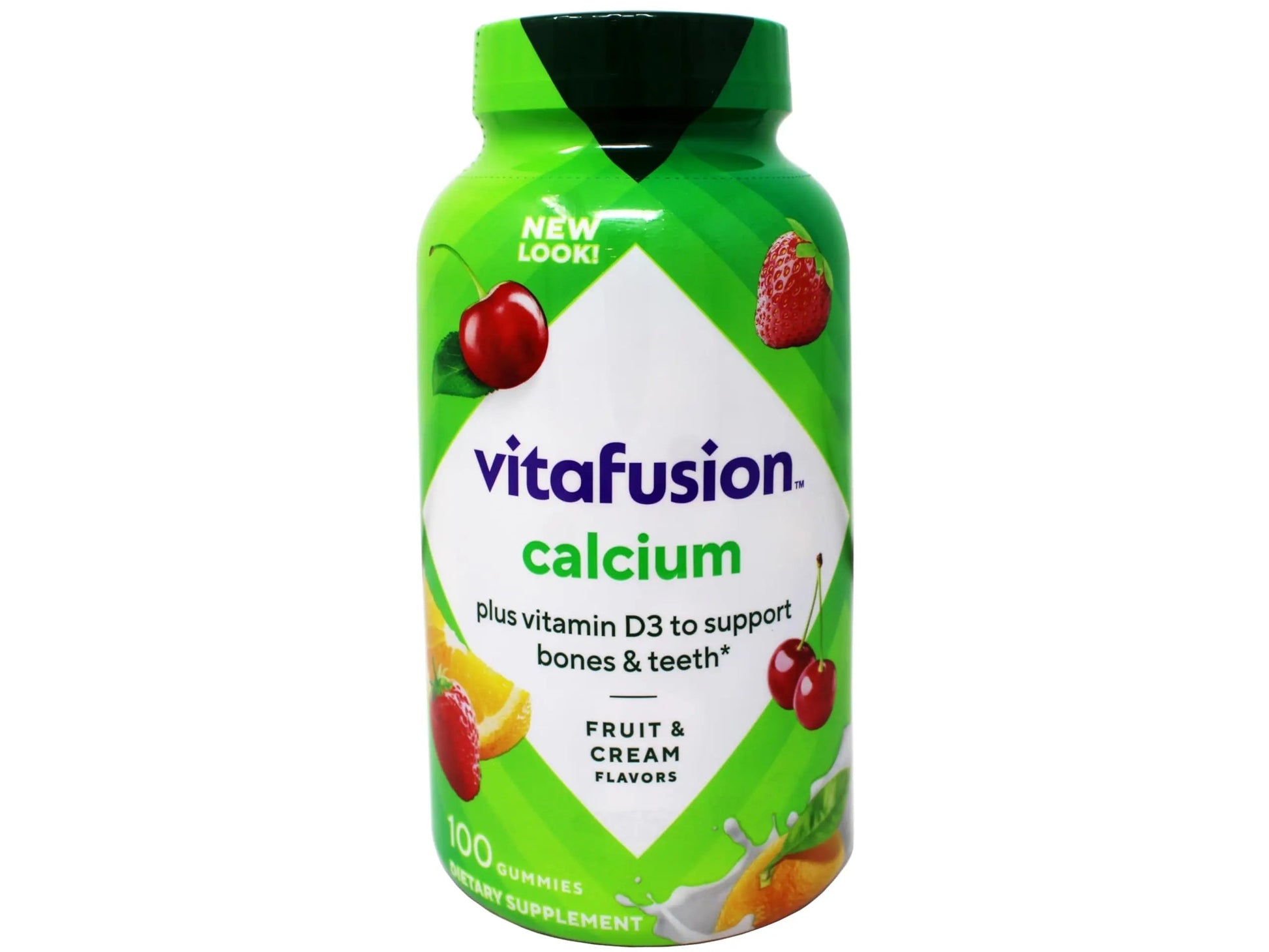 Vitafusion Calcium Adult Gummy Vitamins, 100 Gummy Vitamins VitafusionAu supplements