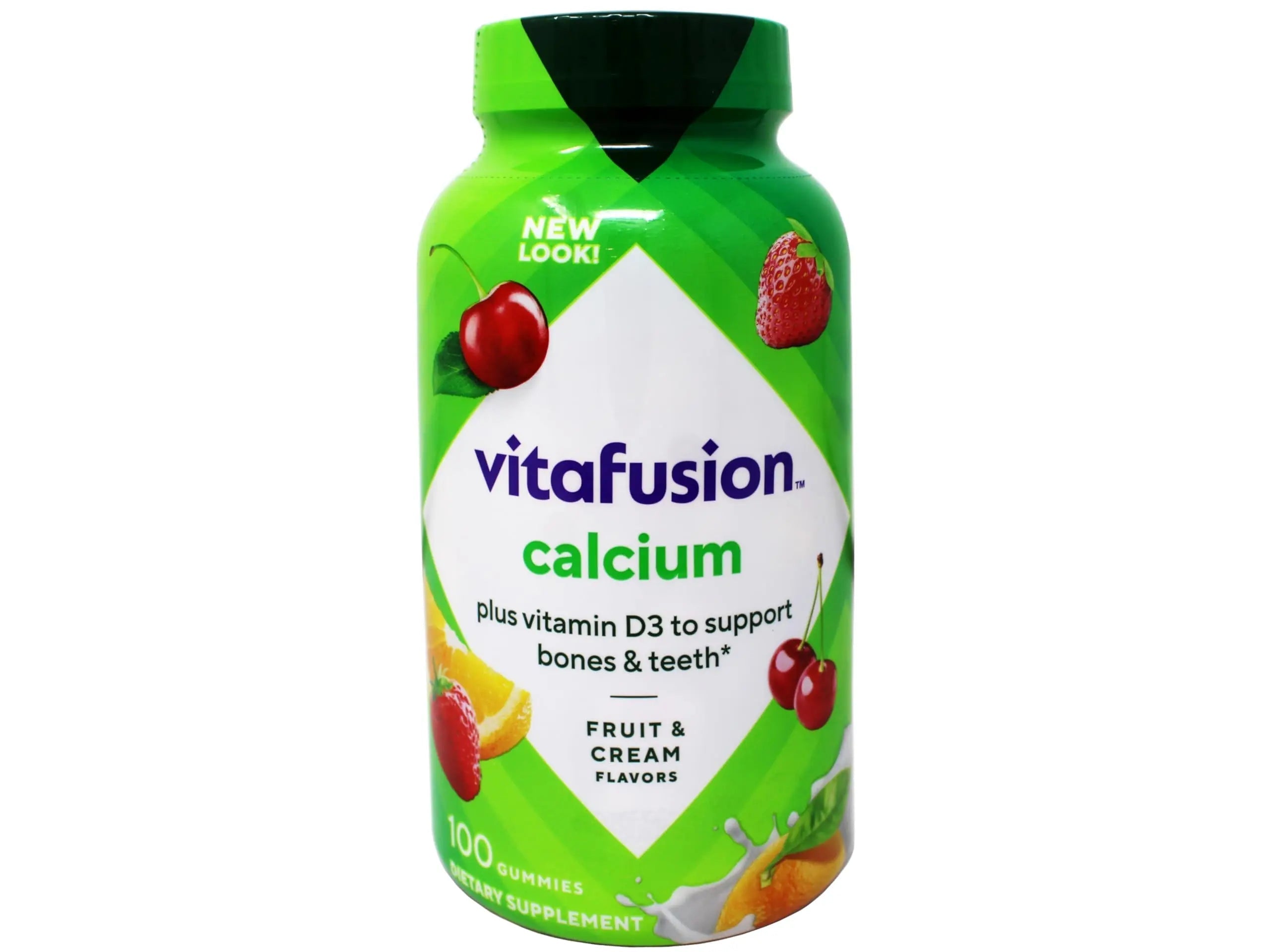 Vitafusion Calcium Adult Gummy Vitamins, 100 Gummy Vitamins VitafusionAu supplements
