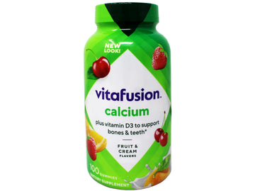 Vitafusion Calcium Adult Gummy Vitamins, 100 Gummy Vitamins VitafusionAu supplements