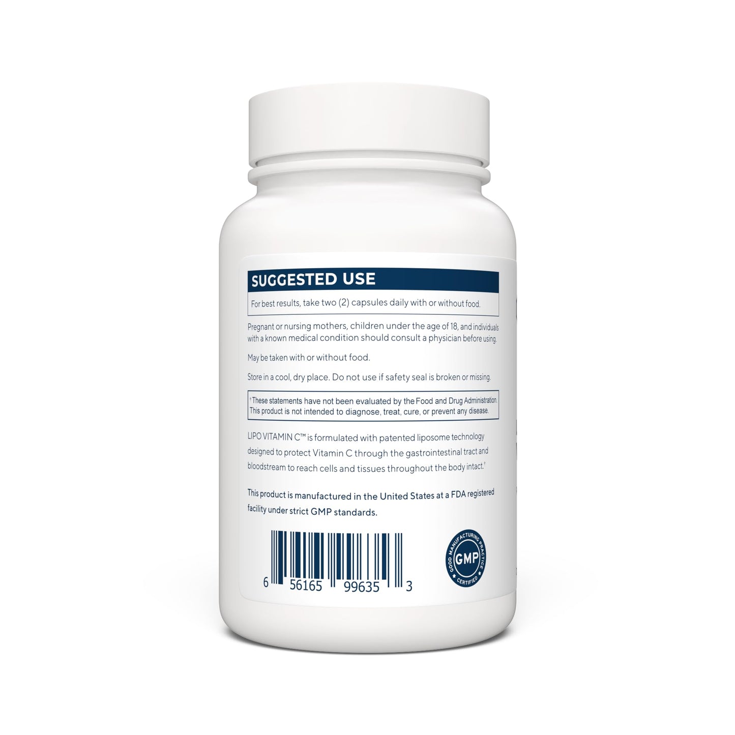 Renue By Science Vitamin C | High Strength Liposomal Supplement | 120 Capsules - 500mg VIT C per Serving | Non-GMO & Allergen Free | Made in The USA Third-Party Tested Renue By ScienceUS supplements