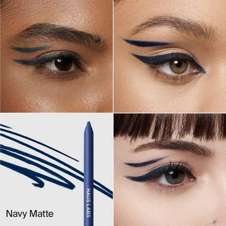 HAUS LABS BY LADY GAGA Optic Intensity Eco Eyeliner - Navy Matte + Complimentary Sheet Face Masque HAUS LABS BY LADY GAGAAu supplements