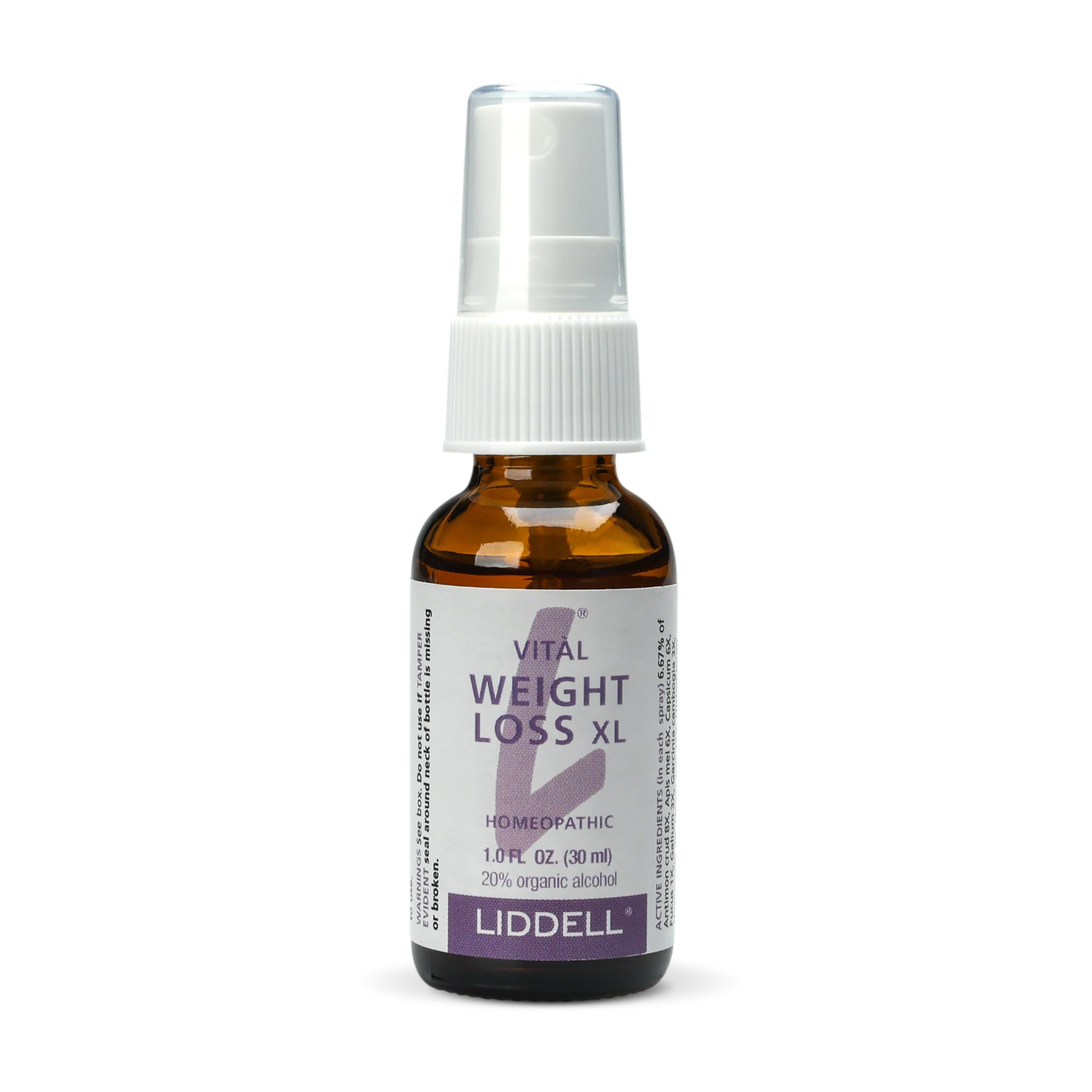 VITL Weight Loss XL Liddell Homeopathic 1 oz Liquid LiddellUS supplements
