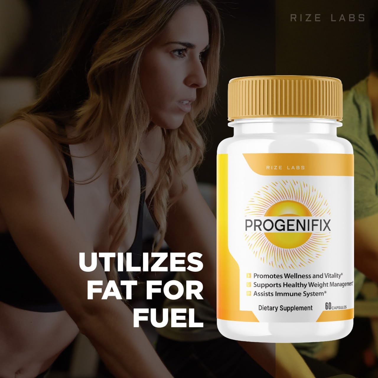 rize labs (2 Pack) Progenifix Weight Loss Supplement, Progenifix Capsules Total Body Wellness rize labsUS supplements