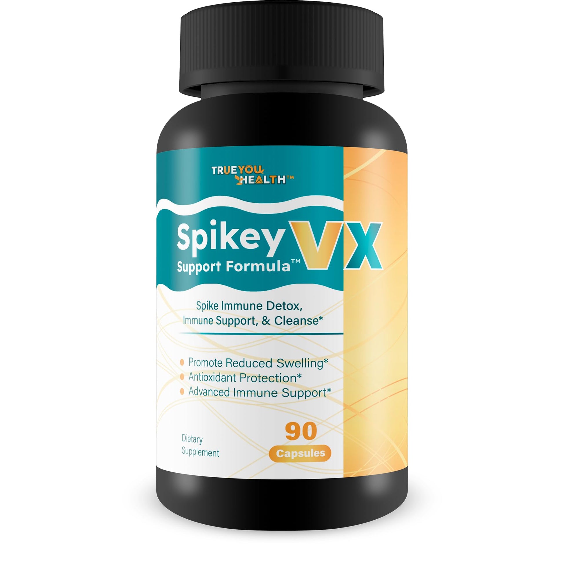 True You Health Spikey VX Support Formula - Our Best Spike Support Formula for Immune System Detox - Daily Zinc Immunity Capsules Vitamin C Immune Boost - Feel The Wellness Spike Detox The Wellness True You HealthAu supplements