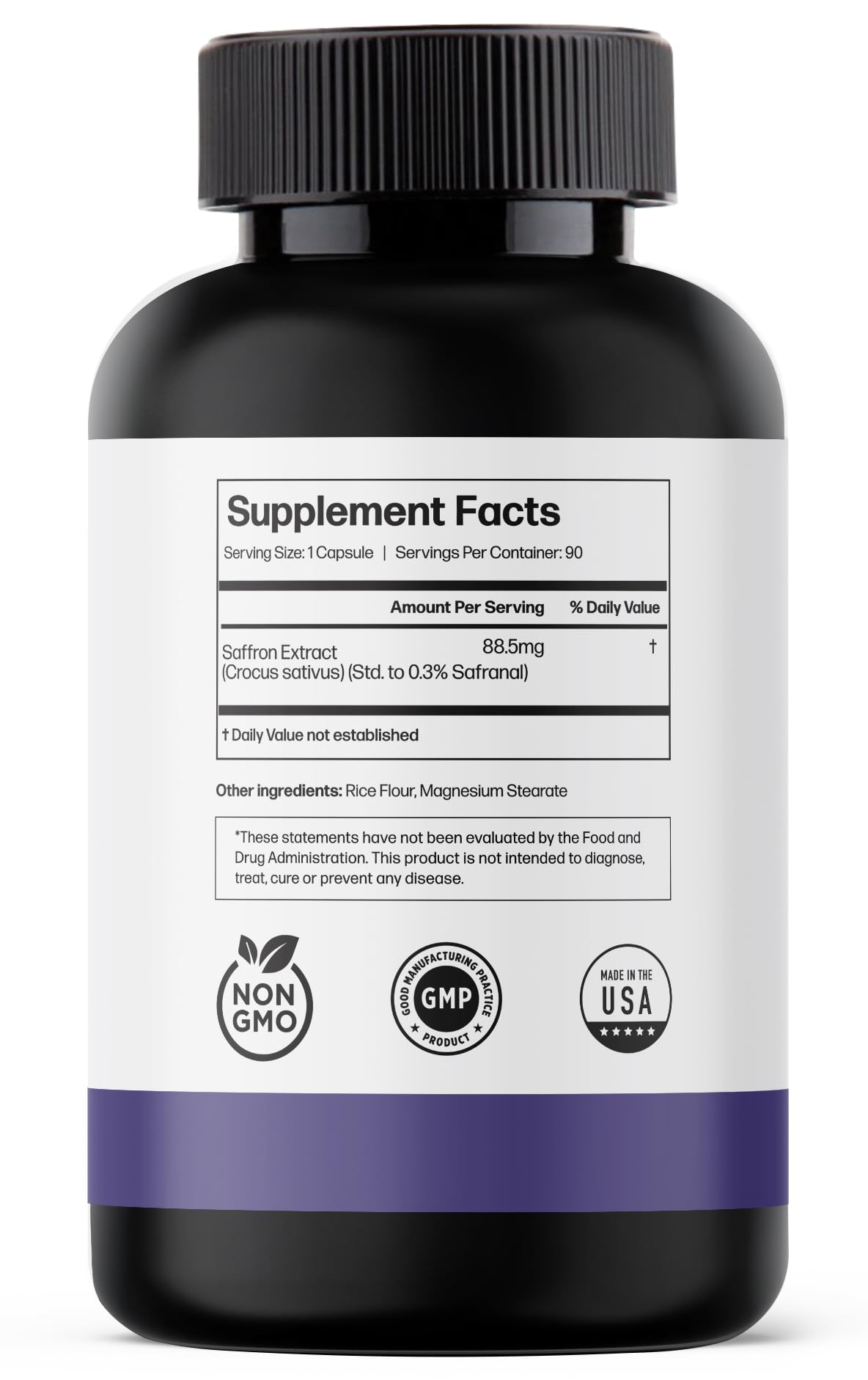 Pure Saffron Extract - Appetite Suppressant for Weight Loss Women & Men - Natural Hunger Ultra6 NutritionUS supplements