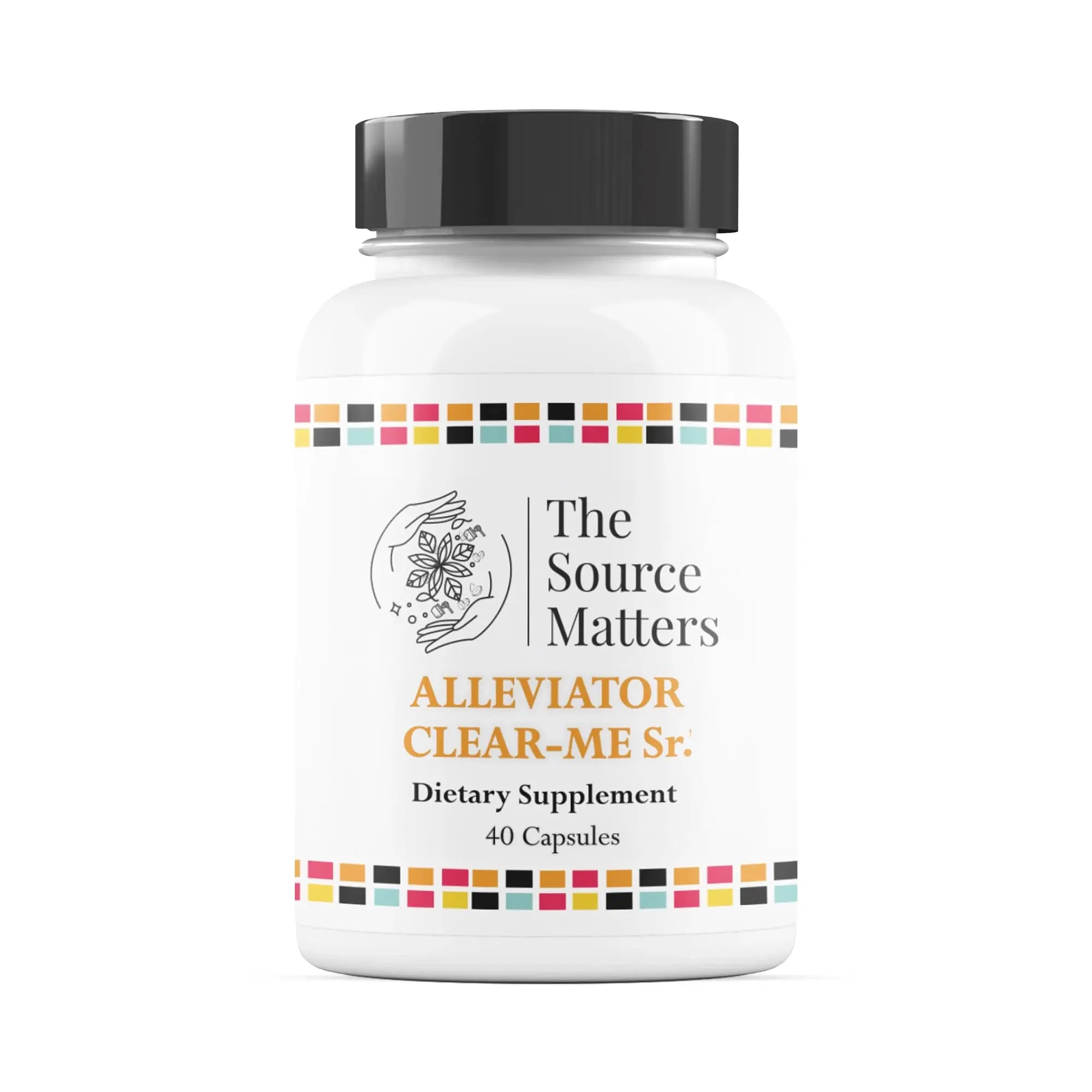 The Source Matters Alleviator Clear-ME SR Seasonal Allergy Relief and Immune Support | Quercetin, Bromelain, Stinging Nettles, NAC, and Vitamin C (40 Capsules) THE SOURCE MATTERSAu supplements