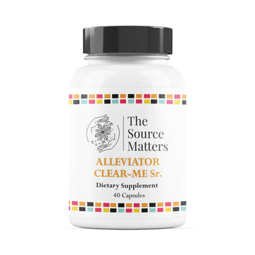The Source Matters Alleviator Clear-ME SR Seasonal Allergy Relief and Immune Support | Quercetin, Bromelain, Stinging Nettles, NAC, and Vitamin C (40 Capsules) THE SOURCE MATTERSAu supplements