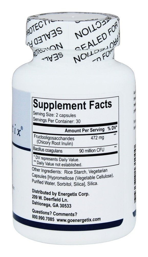 Flora Synergy 60 Capsules EnergetixAu supplements