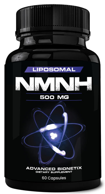 Advanced Bionetix Liposomal NMNH 500mg Per Serving -NMN Supplement Alternative- 60 Capsules (Dihydronicotinamide Mononucleotide) NAD Supplement to Boost NAD+ Levels for Anti Aging (60) Advanced BionetixAu supplements