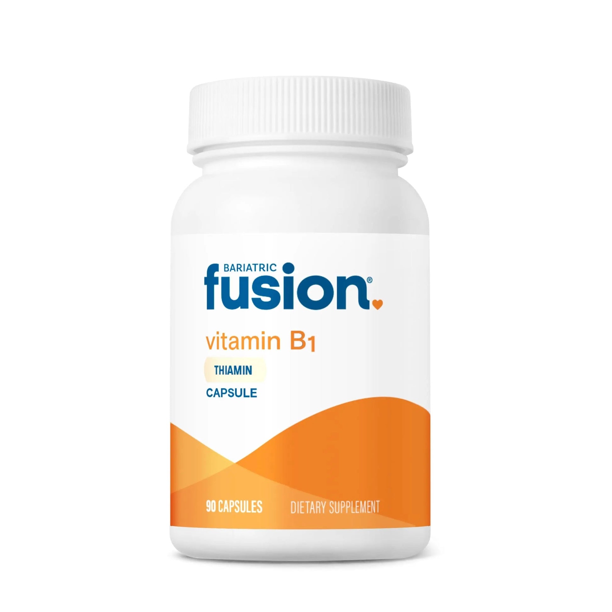 Bariatric Fusion Vitamin B1(Thiamine) for Bariatric Surgery Patients Including Gastric Bypass & Sleeve Gastrectomy, Easy to Swallow Capsule, 90 Count Bariatric FusionAu supplements