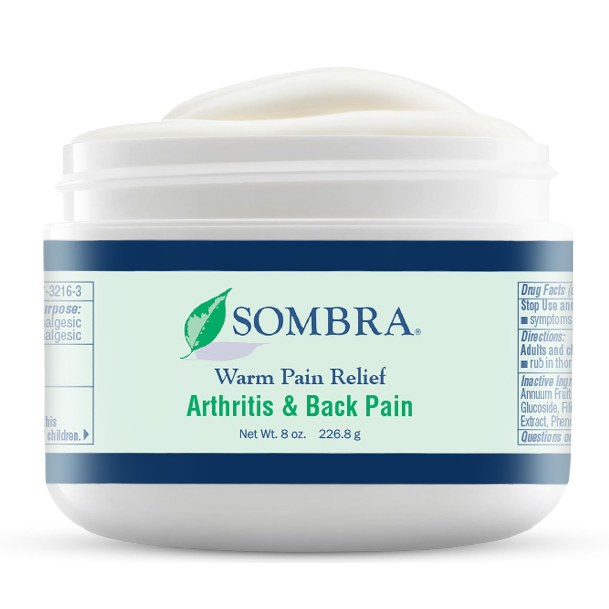 Sombra Warm Therapy Gel – Warming Muscle Comfort & Tension Relief – 8oz Jar SombraAu supplements
