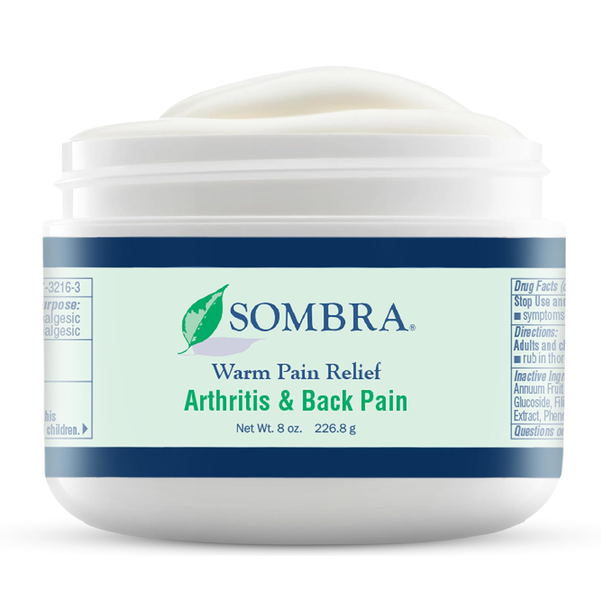 Sombra Warm Therapy Gel – Warming Muscle Comfort & Tension Relief – 8oz Jar SombraAu supplements