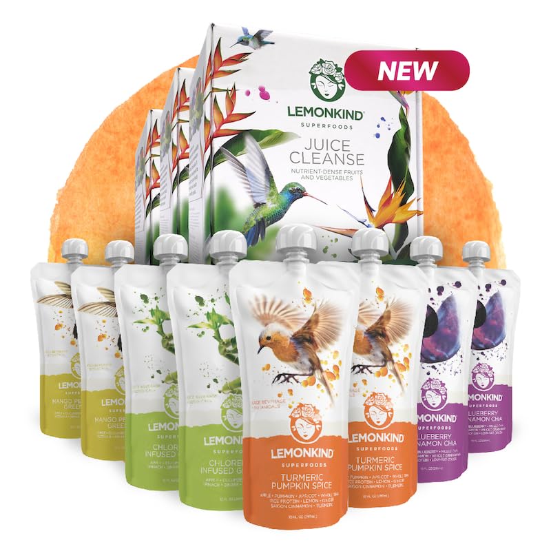 LEMONKIND 3-Day PROTEIN Juice Cleanse – High Protein Detox to Boost LEMONKINDUS supplements
