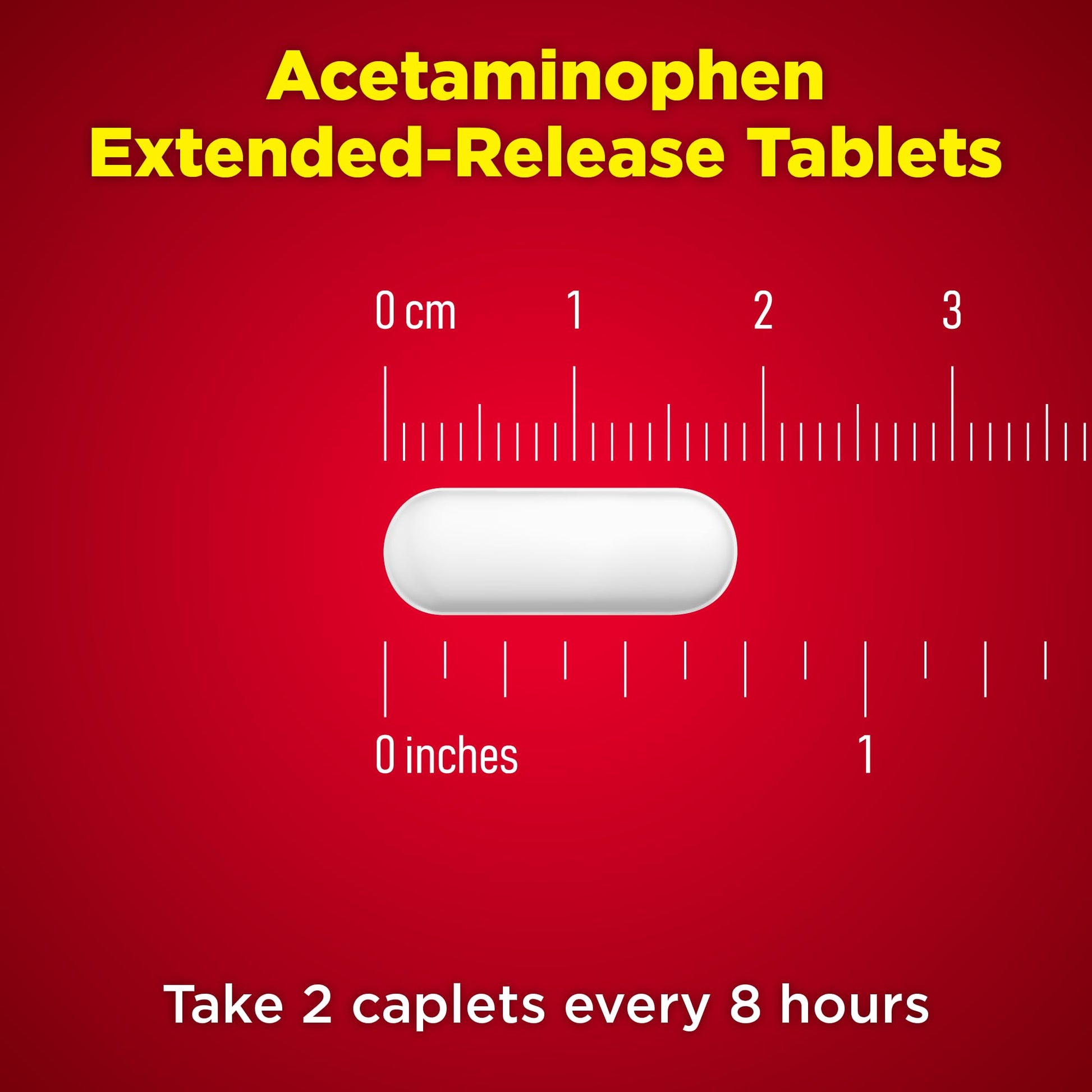 Amazon Basic Care Acetaminophen Extended-Release Tablets, 650 mg, Pain Reliever, Fever Reducer, Arthritis Pain, Headache, Backache, Menstrual Pain, 400 Count Amazon Basic CareAu supplements