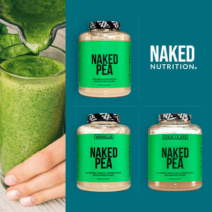 NAKED Pea - 5LB 100% Pea Protein Powder from North American Farms - Unflavored NAKEDUS supplements