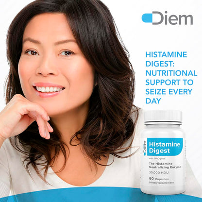 Omne Diem Histamine Digest DAO 30,000 HDU - 60 Caps - Histamine Neutralizing Omne DiemUS supplements