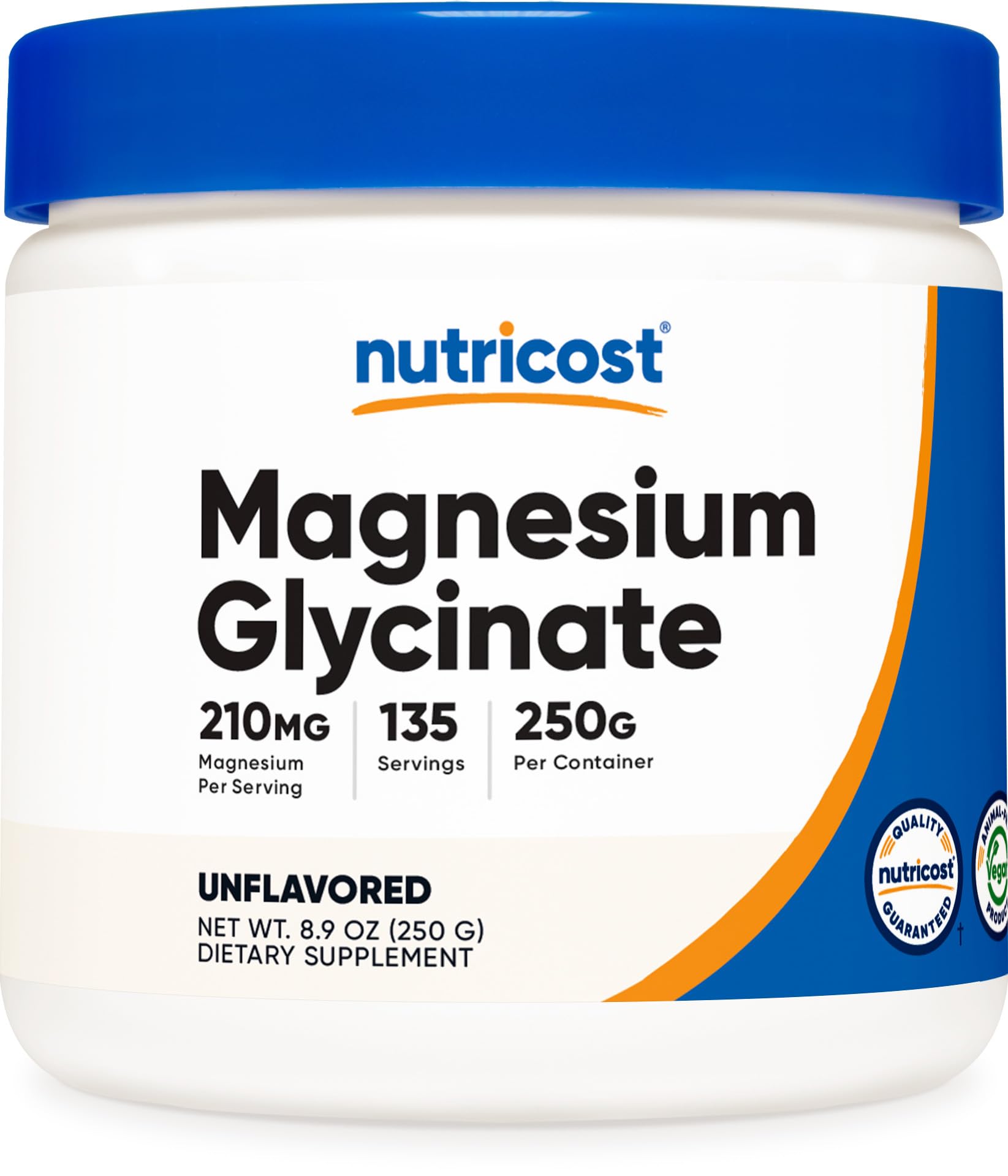 Nutricost Magnesium Glycinate Powder (250 Grams) (Unflavored) NutricostAu supplements