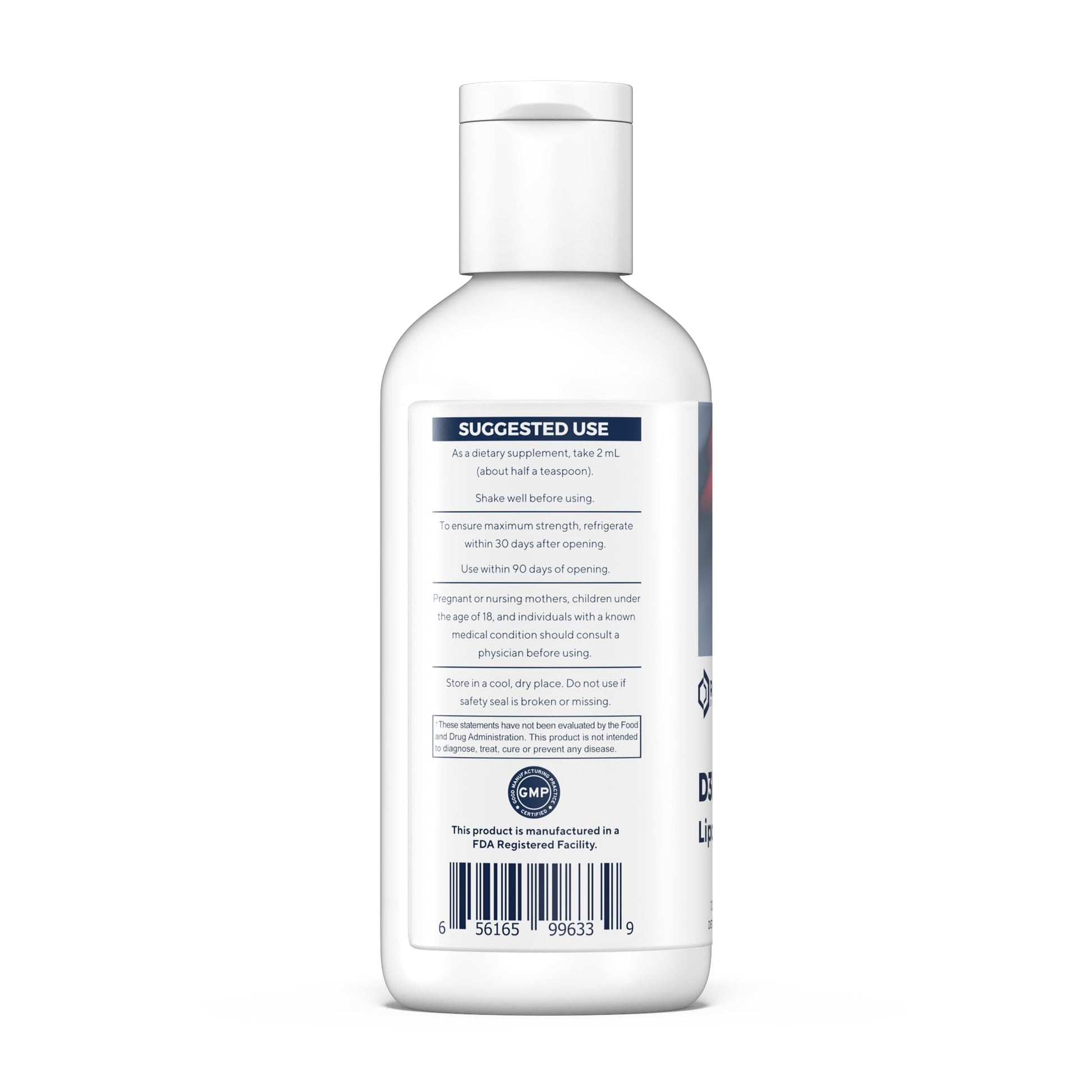 Renue By Science Vitamin D3 K2 Gel | High Strength Liposomal D3 K2 Supplement | 120ml Vitamin D K2 Gel - 2500IU Vitamin D3 & 200mcg Vitamin K2 per Serving | Non-GMO & Allergen Free | Made in The USA Renue By ScienceUS supplements