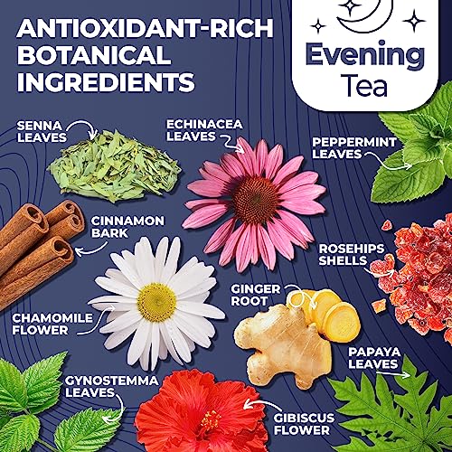 Total Tea Detox Tea & Energy Tea Set - 25 Day Detox Tea - Herbal SIim Tea Total TeaUS supplements