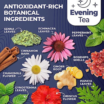 Total Tea Detox Tea & Energy Tea Set - 25 Day Detox Tea - Herbal SIim Tea Total TeaUS supplements