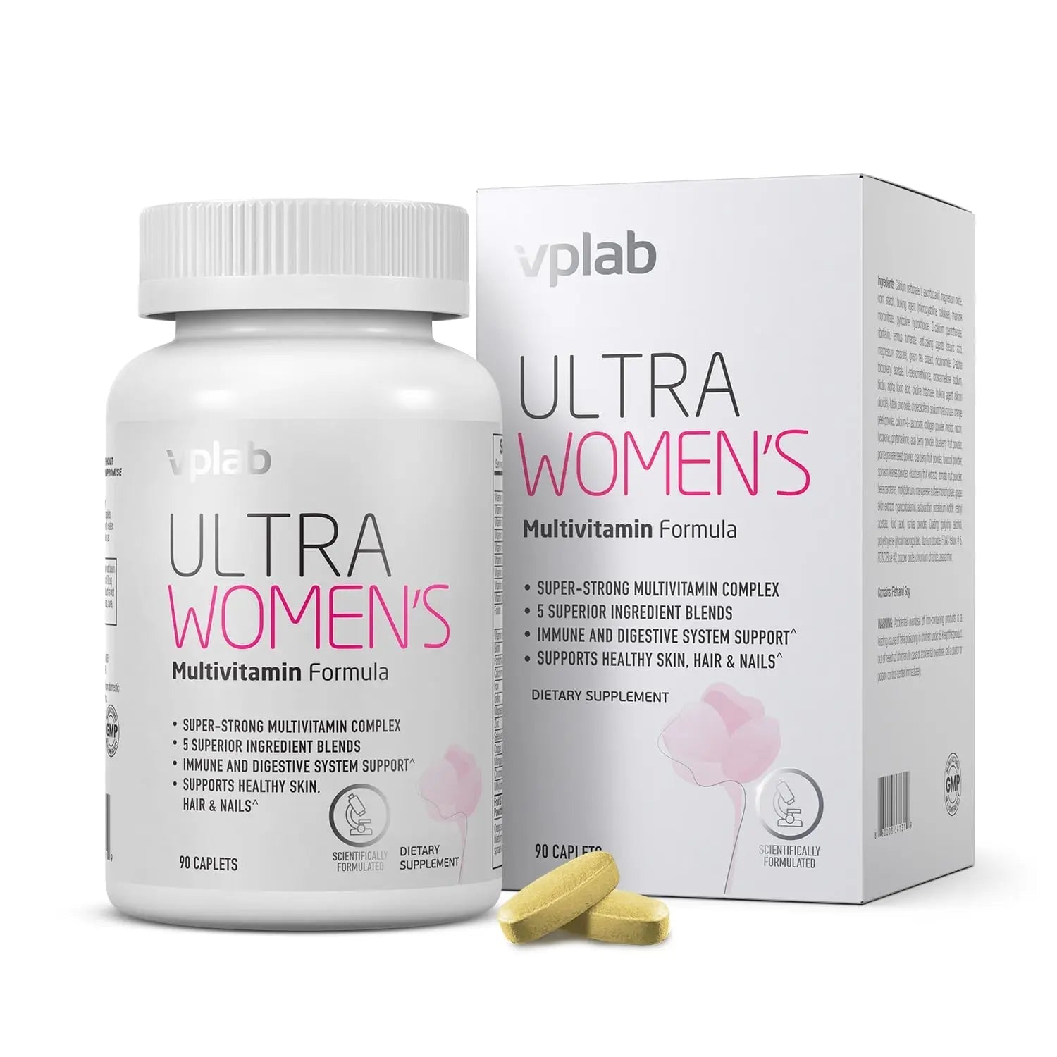 VPLab Ultra Women's Multivitamin Formula - Supplement for Hair, Skin & Nails with Biotin, Iron, Vitamin B, D, C & Zinc, Folate vplab nutritionAu supplements