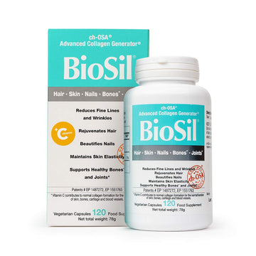 Collagen Supplements for Women & Men [120 ct.] - Advanced Collagen Complex to Stimulate Collagen, Keratin & Elastin Production BioSilAu supplements