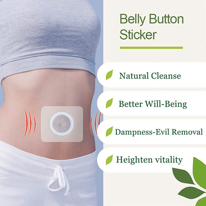 Hairline Mugwort Belly Button Patch, Natural Mugwort Essence Patch, Moxibustion Patch HairlineUS supplements