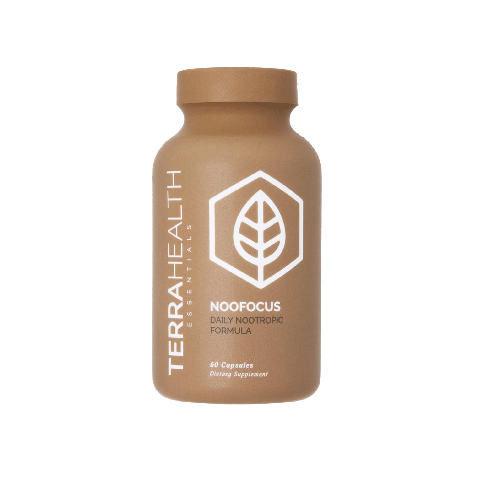 Terra Health Essentials NOOFOCUS - Nootropics Brain Support Supplement with Adaptogenic Mushrooms, Alpha-GPC, Gotu Kola, L-Theanine for Focus & Memory - All Natural, 30 Day Supply Terra Health EssentialsAu supplements