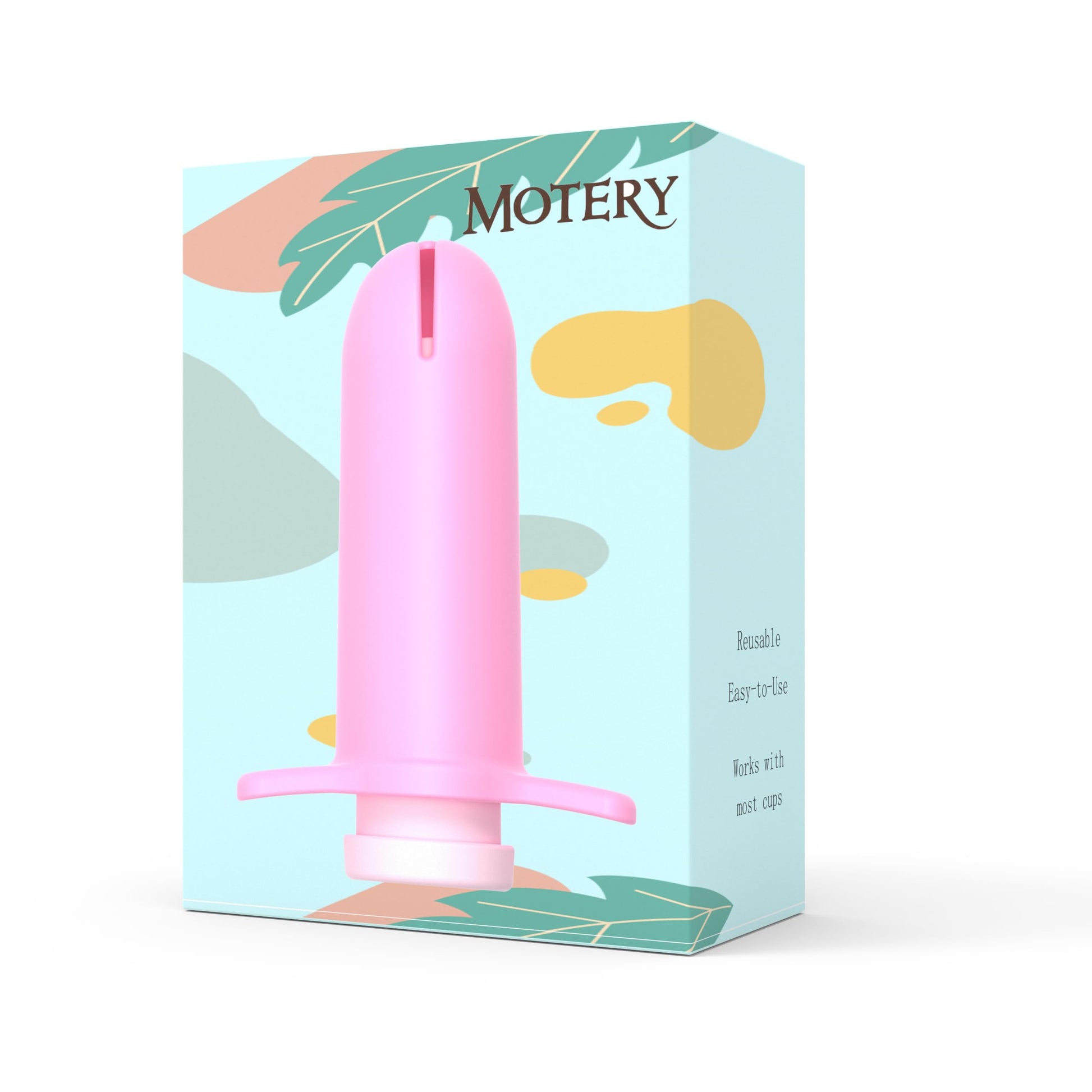 Mottery Applicator Tool for Menstrual Cups for Easy Insertion,Reusable Period Cup Applicator Set MotteryAu supplements