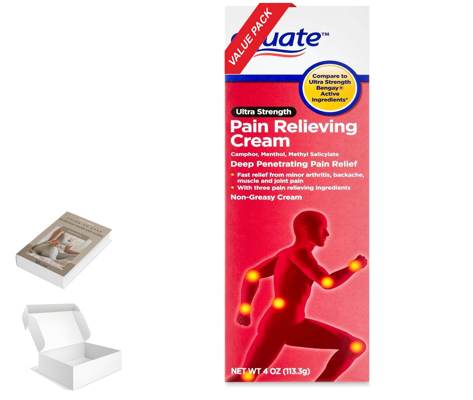 Equate Ultra Strength Pain Relieving Cream, Equate Ultra Strength Pain Relieving Cream Muscle Rub, 4 oz Aus HealthcareAu supplements