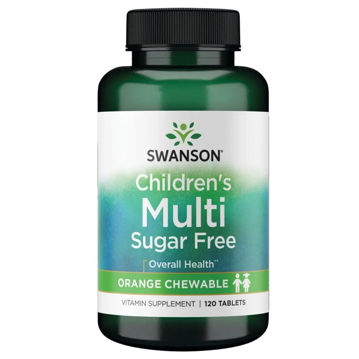 Swanson Child Multi Sugar Free ORNG 120 TABS SwansonAu supplements