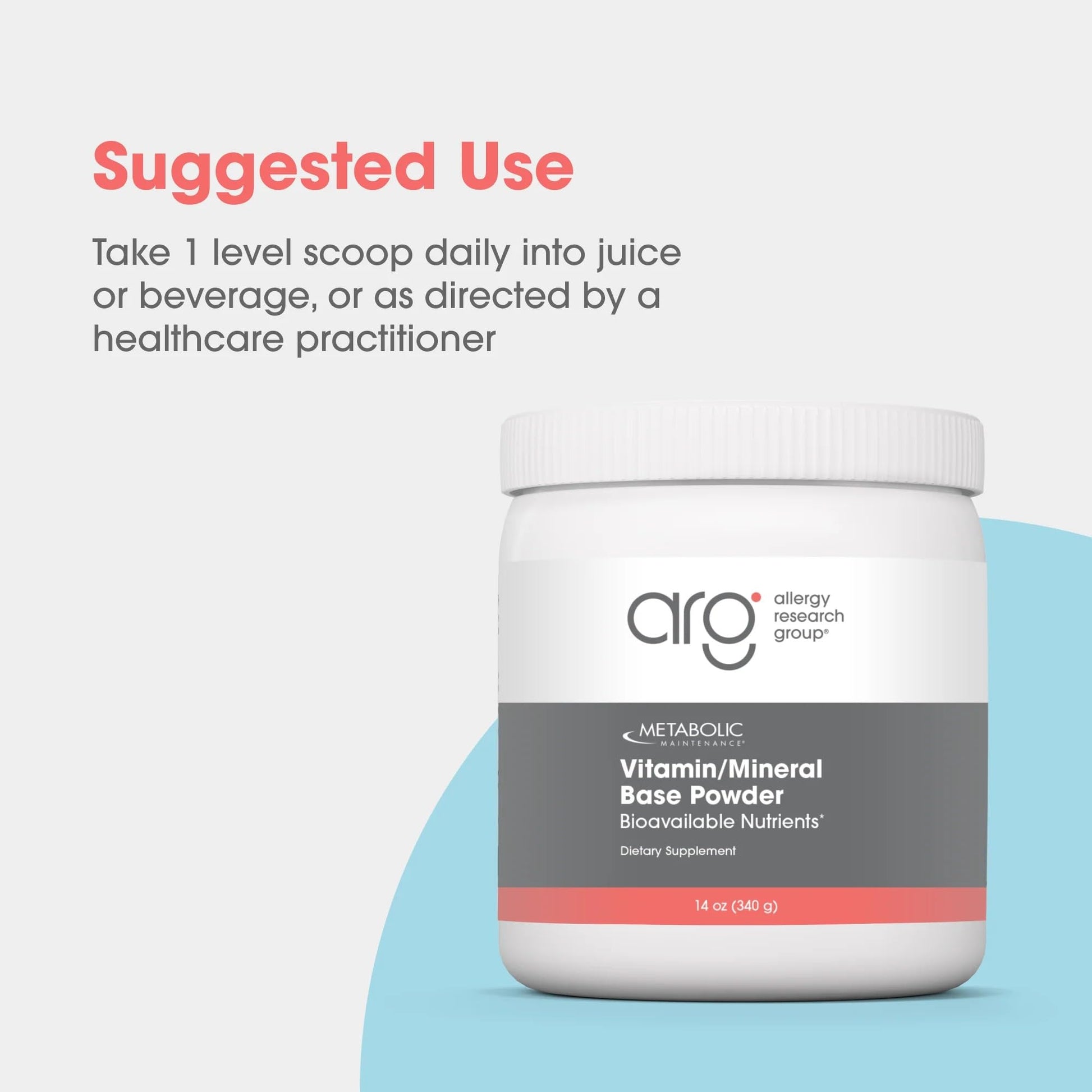 Metabolic Maintenance Vitamin Mineral Base Powder - Iron Free Multivitamin with Active B Vitamins + Chelated Minerals (340 Grams, 60 Servings) Metabolic MaintenanceAu supplements