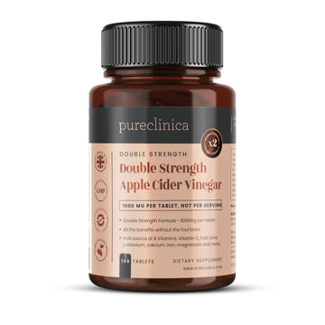 Double Strength Apple Cider Vinegar 1000mg x 180 Tablets (6 Months Supply) pureclinicaAu supplements