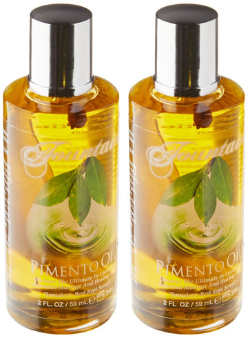 Fountain Pimento Oil for Massage Therapy, Muscle and Joint Deep Tissue Massage, Sore Muscle Balm Massage & Topical Herbal Rub (Pack of 2) FountainAu supplements