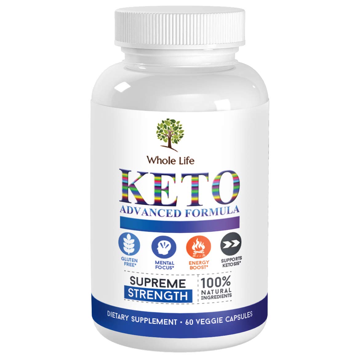 WHOLE LIFE Keto Advanced Formula Diet BHB Pills - Ketogenic All Natural, Support WHOLE LIFEUS supplements