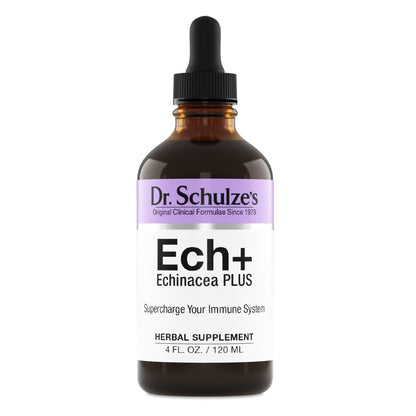 Dr. Schulze's Echinacea Plus | Echinacea Root and Seed | All Organic Extract | Gluten-Free Dr. Schulze'sUS supplements