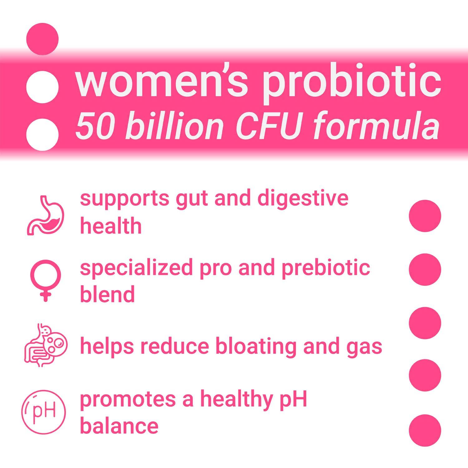 Luma Nutrition Probiotics for Women with Prebiotics - 50 Billion CFU - Formulated for Digestive Luma NutritionAu supplements