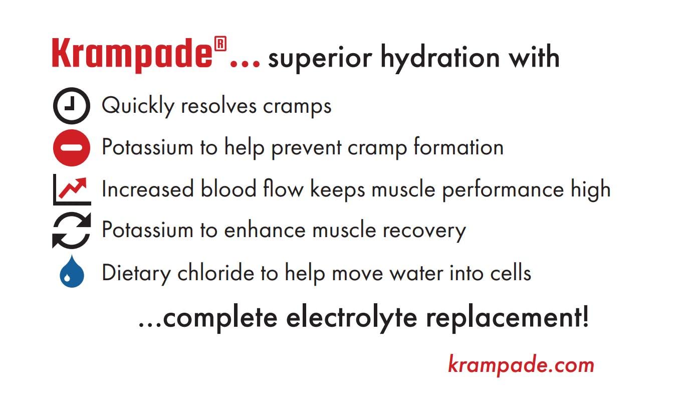 Krampade Original Lemon Lime 4K, 4000 mg Potassium Instant Cramp Relief Electrolyte Drink Powder | Designed for Athletes and Crampers | 19-Serving Resealable Pouch KrampadeAu supplements