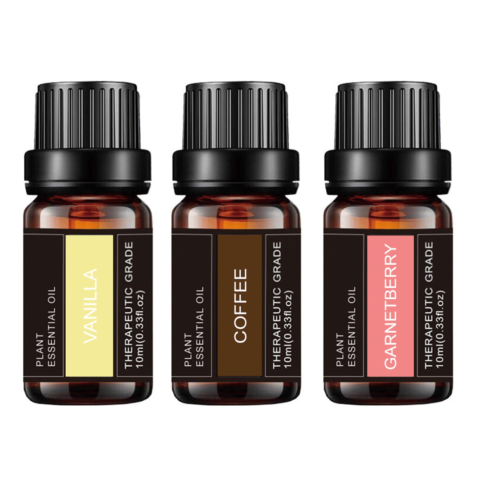 Wehnniee 3pcs Aroma Essential Oils Set- 3 x 10 ml (Coffee, Vanilla, Garnetberry) WehnnieeAu supplements